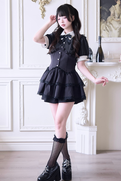 Little Duke Top + Puff Cake Skirt