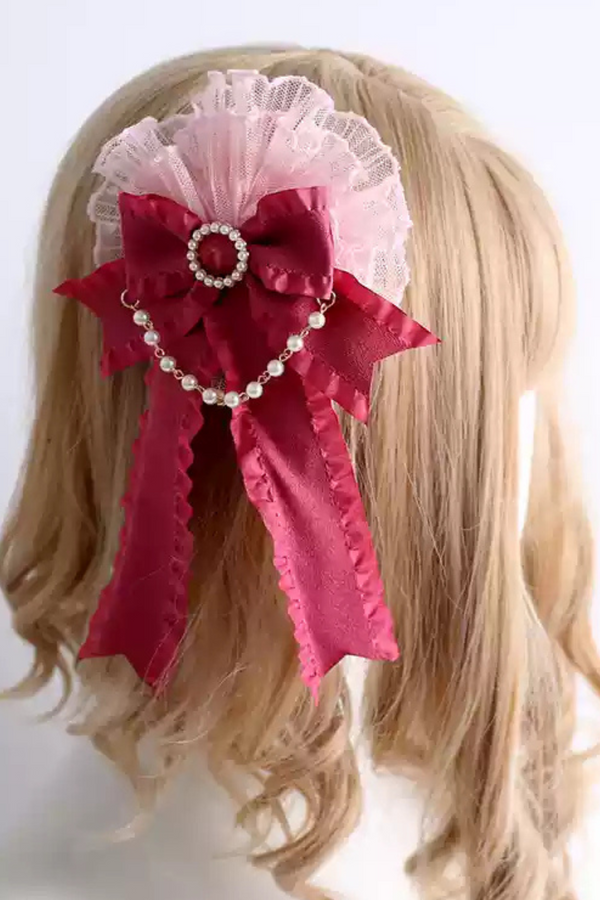 Rose Red Velvet Cake Doll Accessories