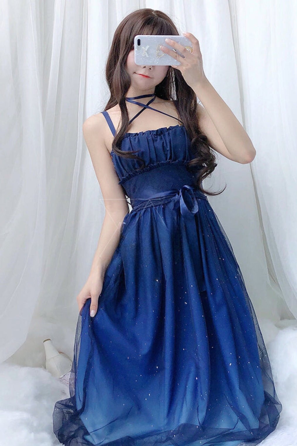 Fairy Lolita Starry Sky Dress Setup