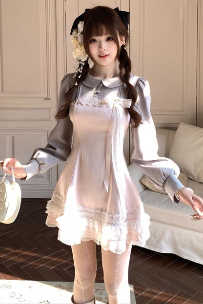 Sweet Lace Docking Dress