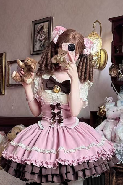 [Reservation Deadline: March 29] Chocolat Tea Time Sweet Lolita Dress Setup