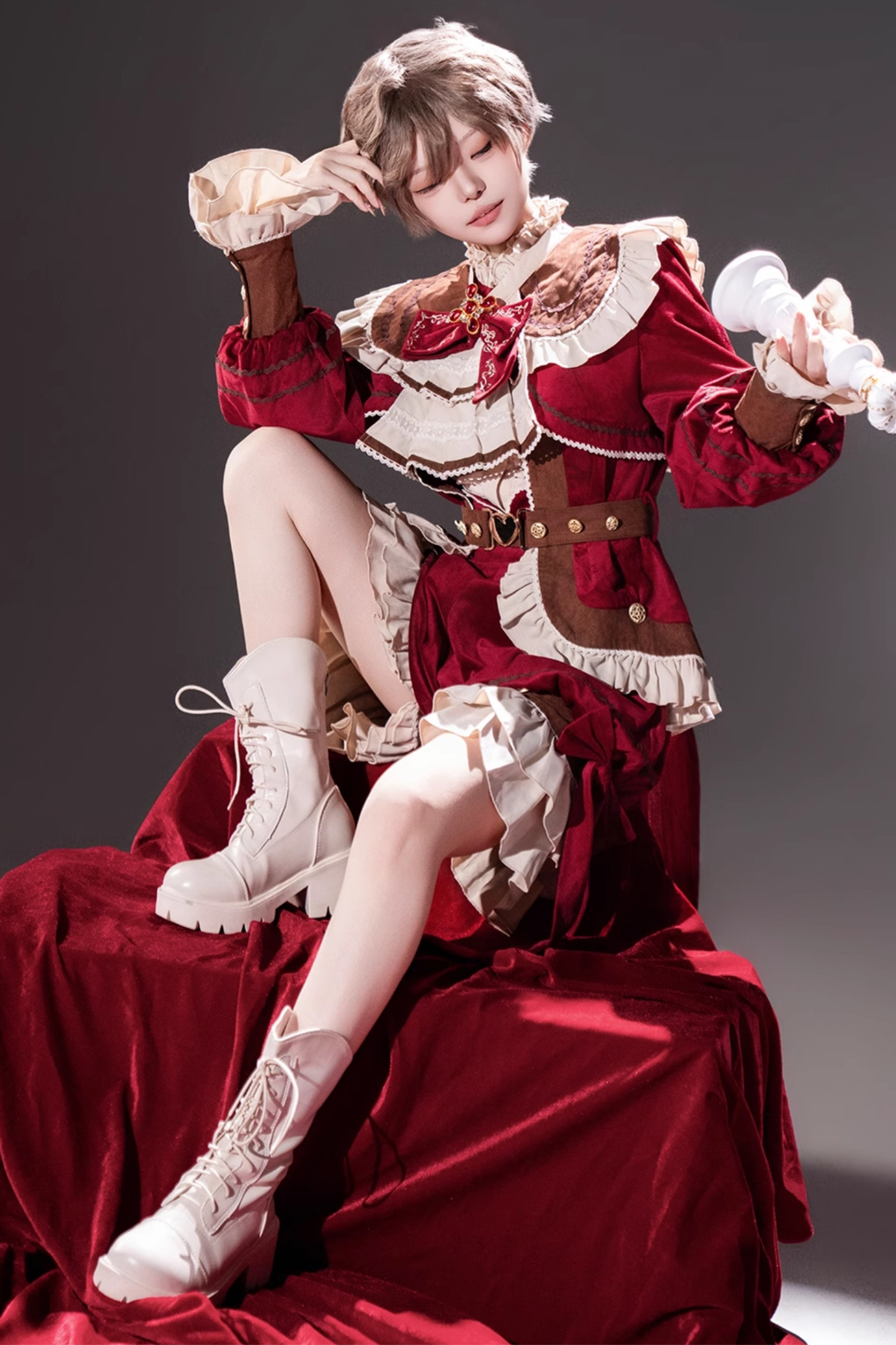 中世王子ロリータセットアップ