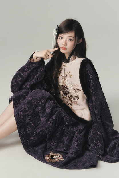 Dark Girl China Dress + Vest