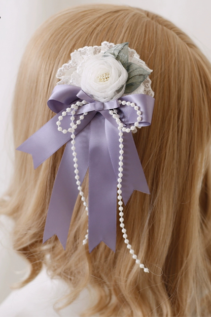 Purple Frill Princess Lolita Accessories