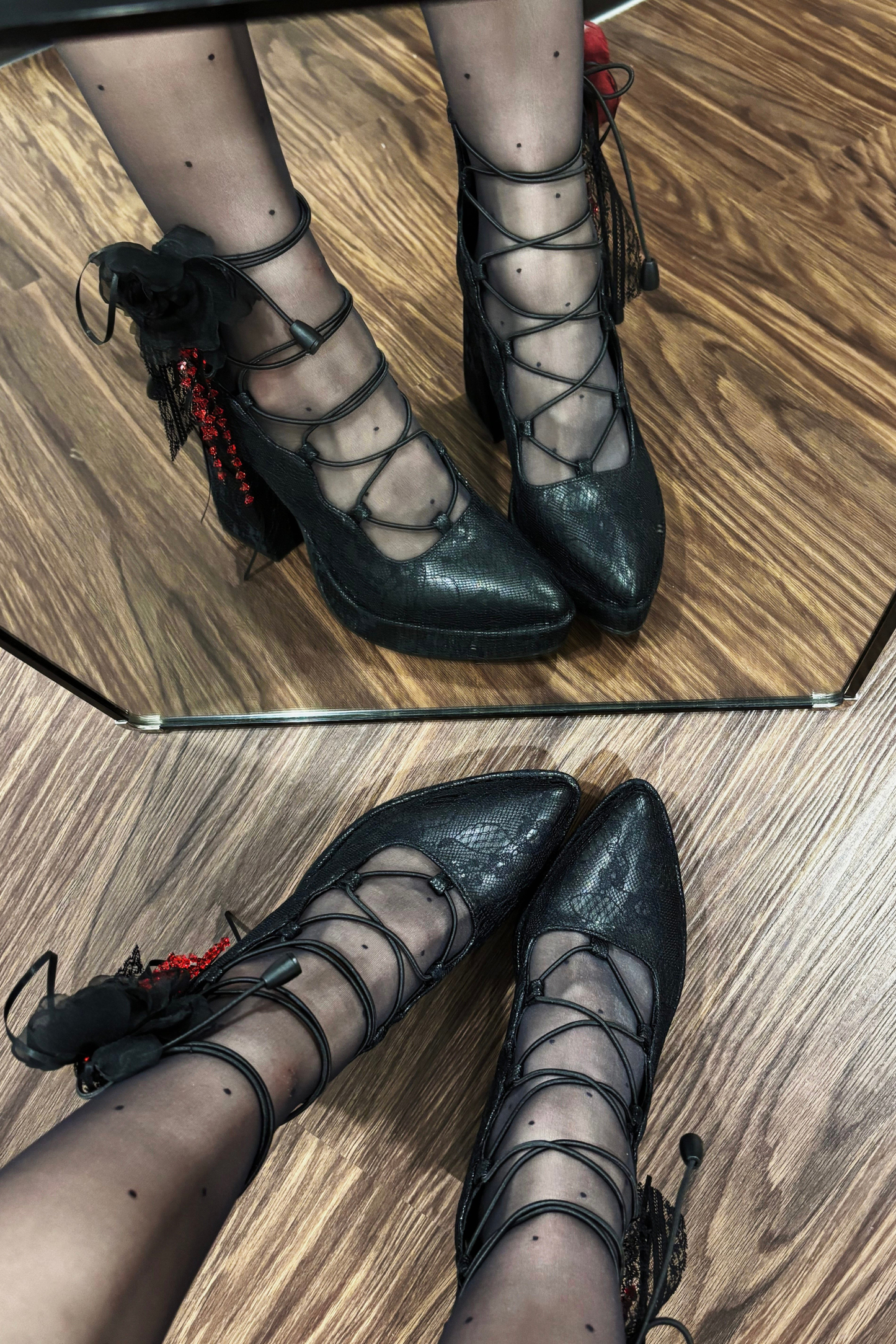 ダークゴシックシューズ