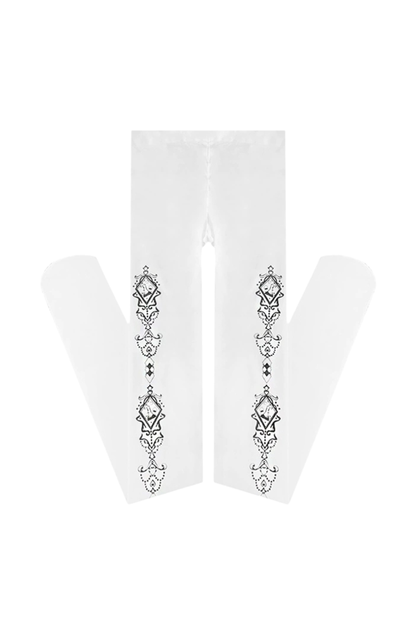 ゴシックガールベルベットロリータタイツ