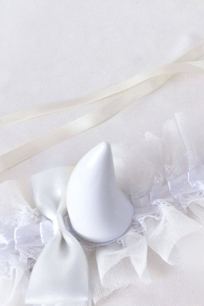 デビルホーンレースロリータヘッドバンド