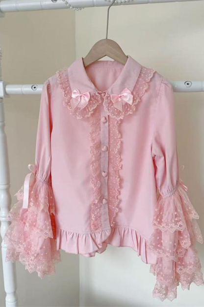 レーススリーブロリータブラウス