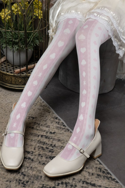 Dream Alice Velvet Tights