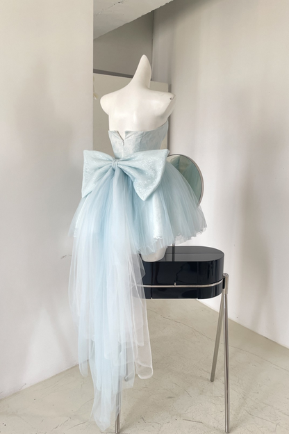 バレエスワンライトブルーロリータドレス