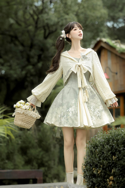 Forever Island Fragrance China Dress + Jacket