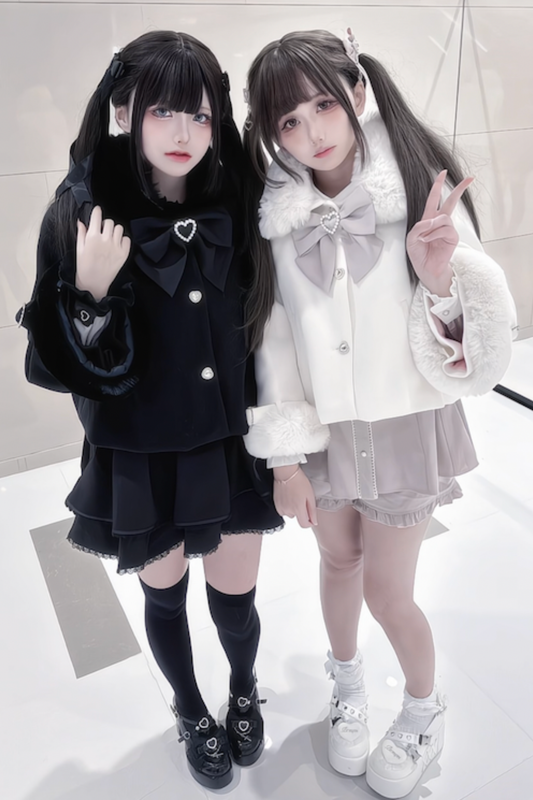 Fur Cute Snow Short Coat