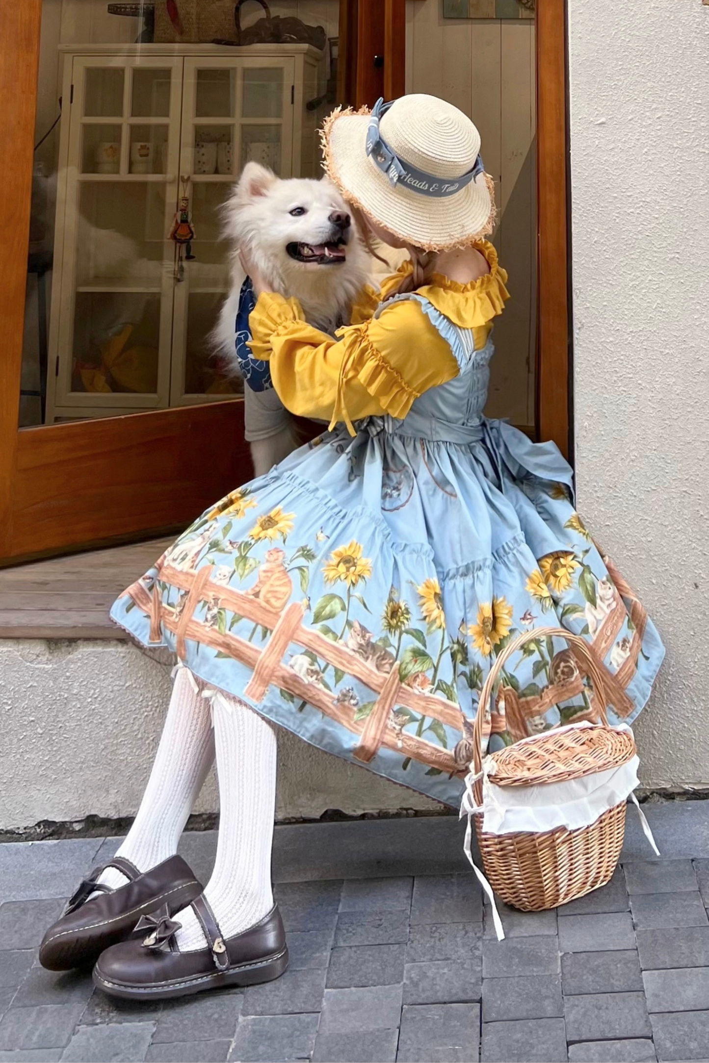 ひまわりドロップロリータセット