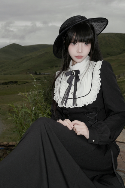 フランスレトロガールドレス