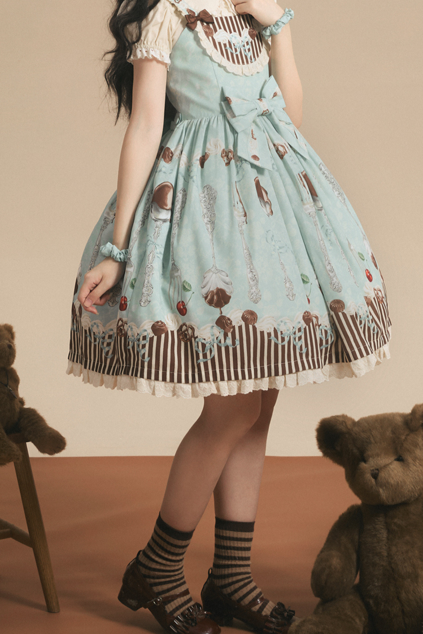Sweet Mint Doll Lolita Dress