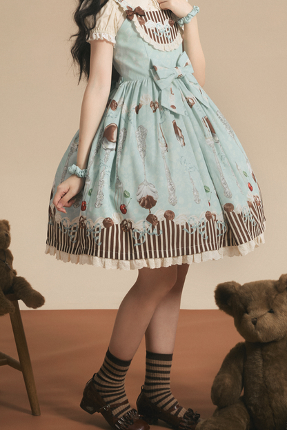Sweet Mint Doll Lolita Dress