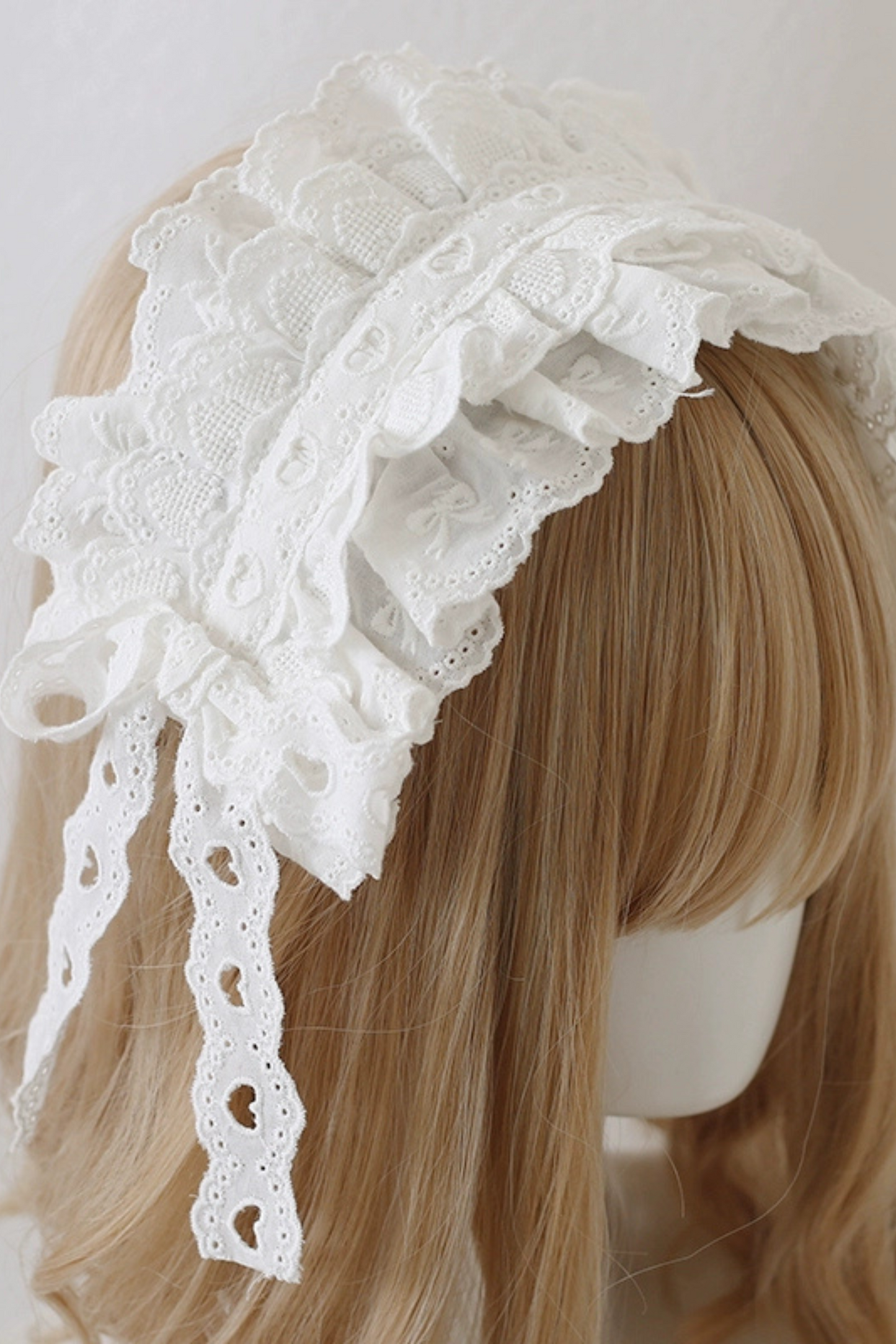 Subculture Heart Lace Lolita Headdress