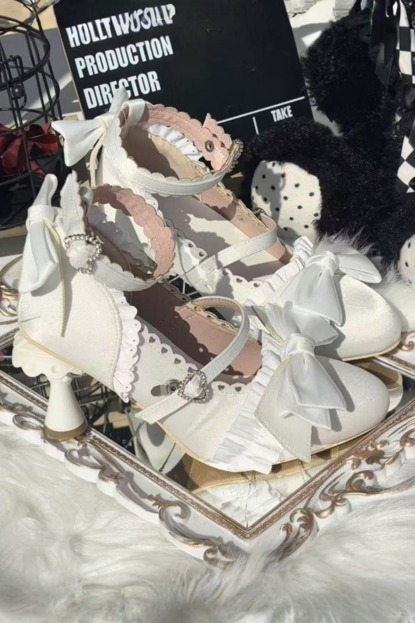 クラップリボンロリータシューズ