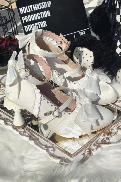 クラップリボンロリータシューズ