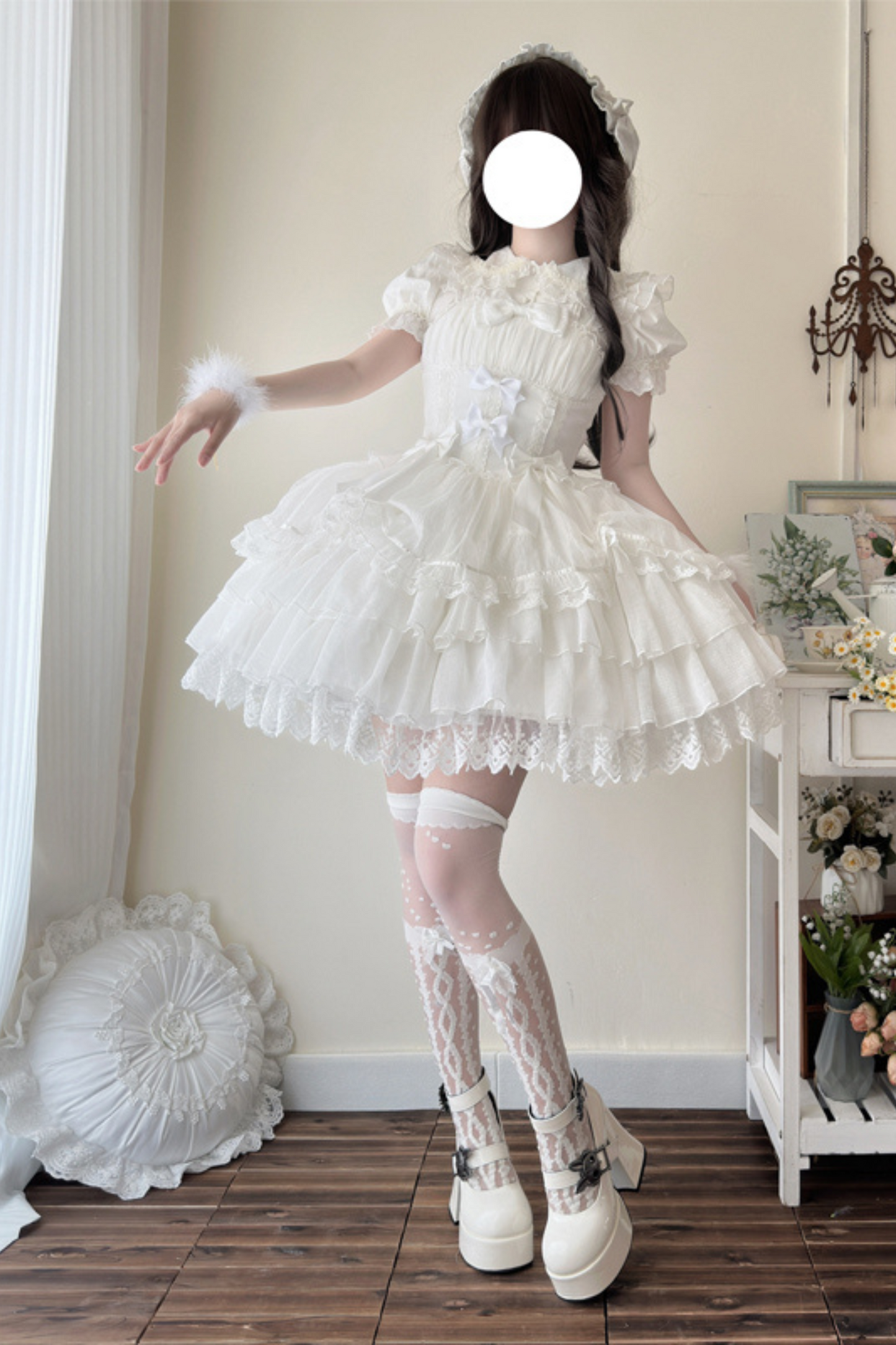 [Reservations] Tiered Frilled Lolita Dress