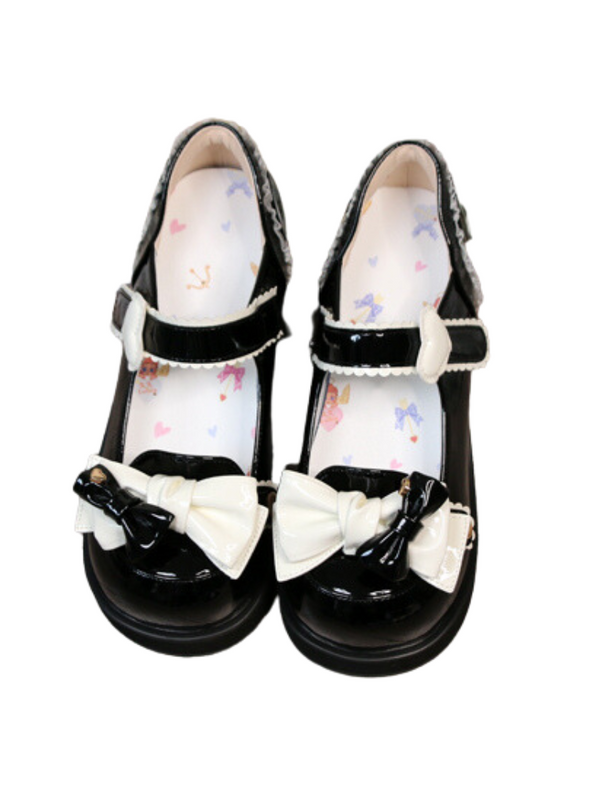 Round Toe Lolita Princess Platform Shoes