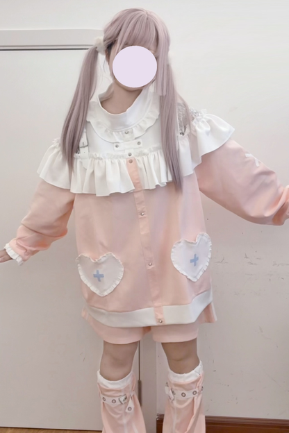 サブカルチャーレースピンキージャケット