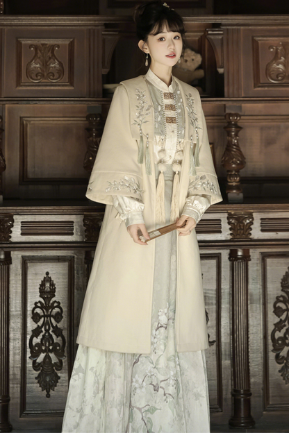 フォレストチャイナコート+スカート+トップス