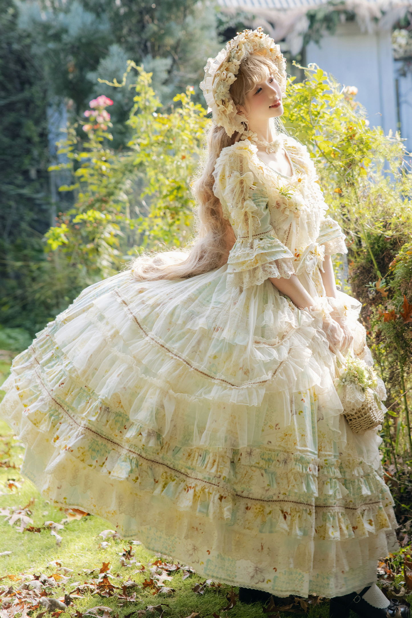 リトルデイジープリンセスロリータドレス