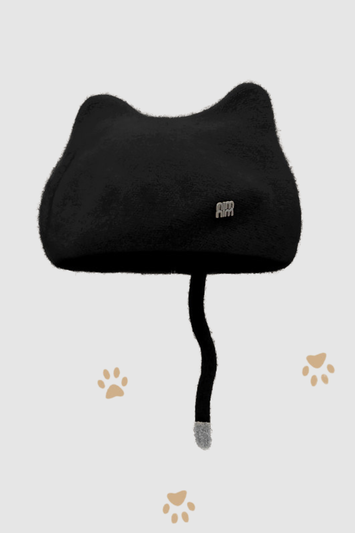 Designer Woolen Cat Ears Beret