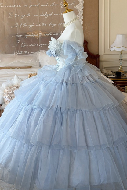 [Vorbestellung bis 30. März]Moose-Liebeslied-Hochzeitskleid + Ärmel