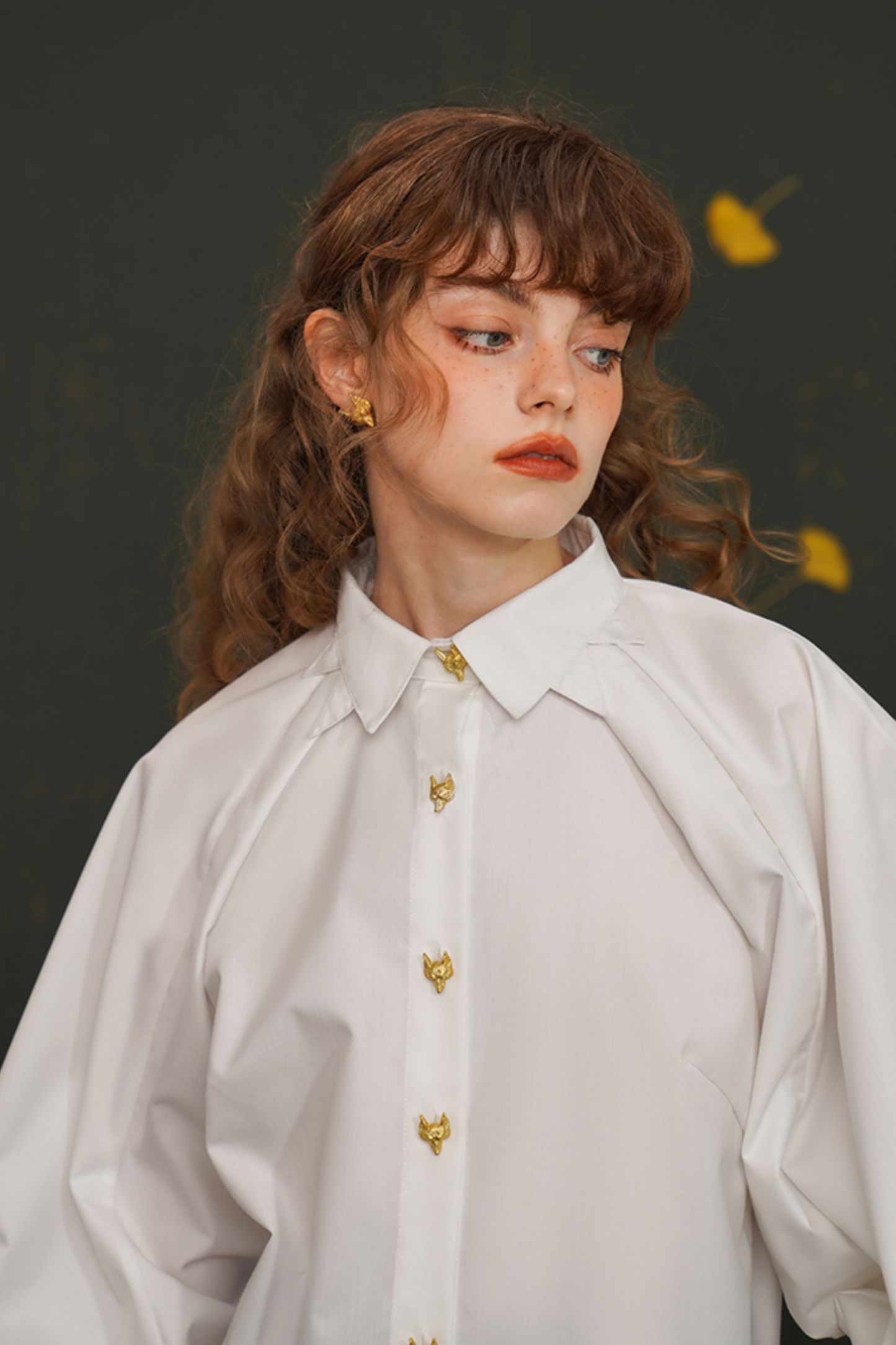 レトロラタンスリーブシャツ