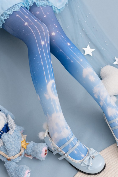 Shiny Moon Lolita Tights