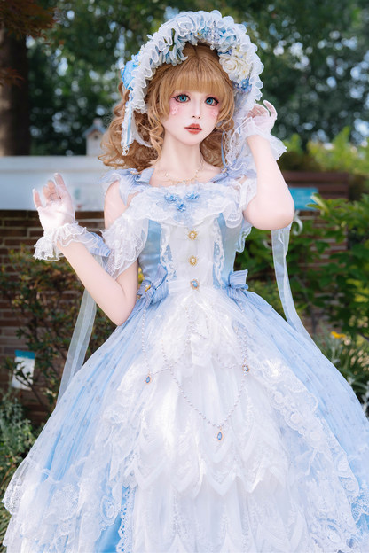 アイスグラスイリュージョンロリータドレス