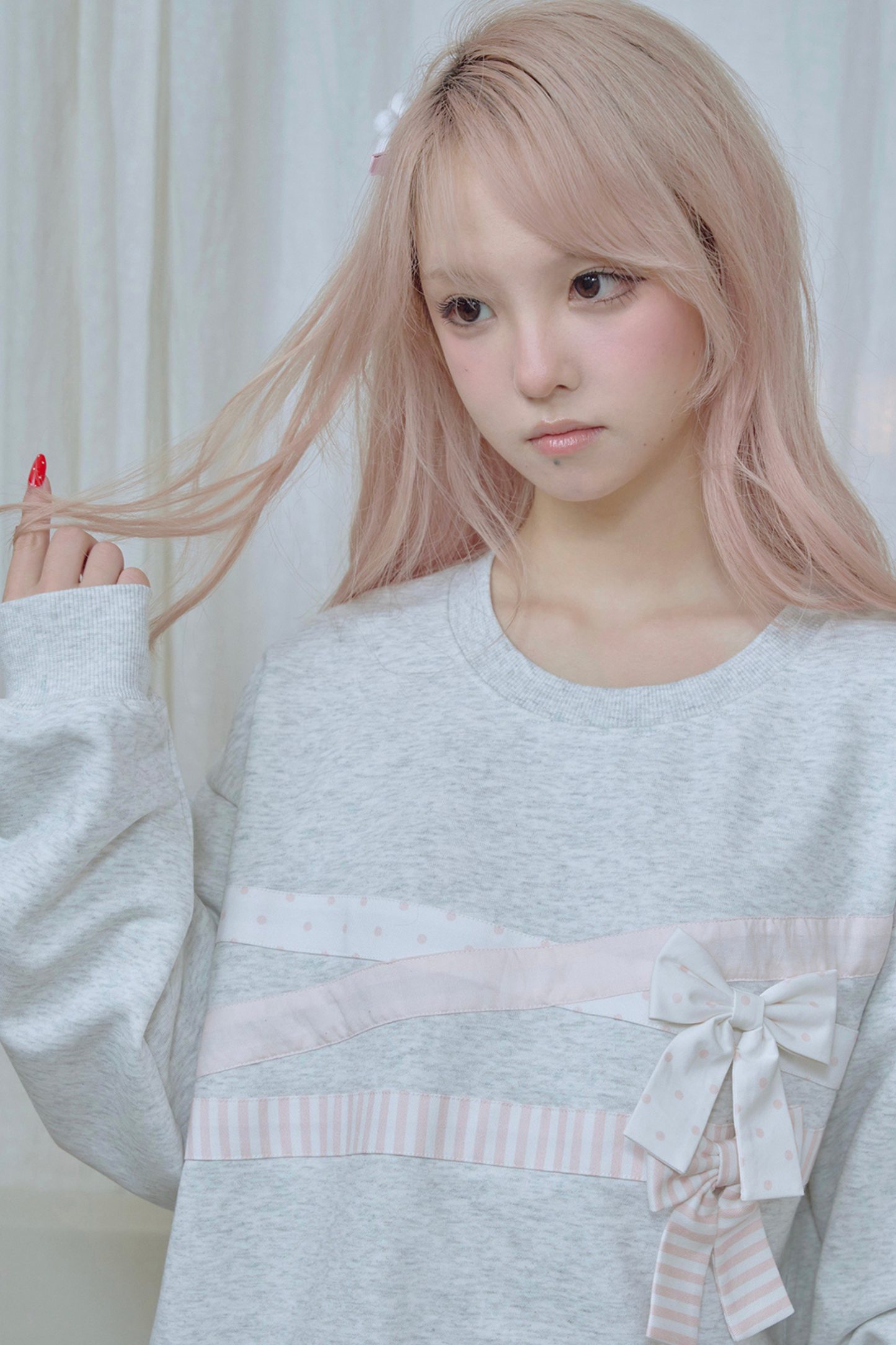 リボンプルオーバースウェット