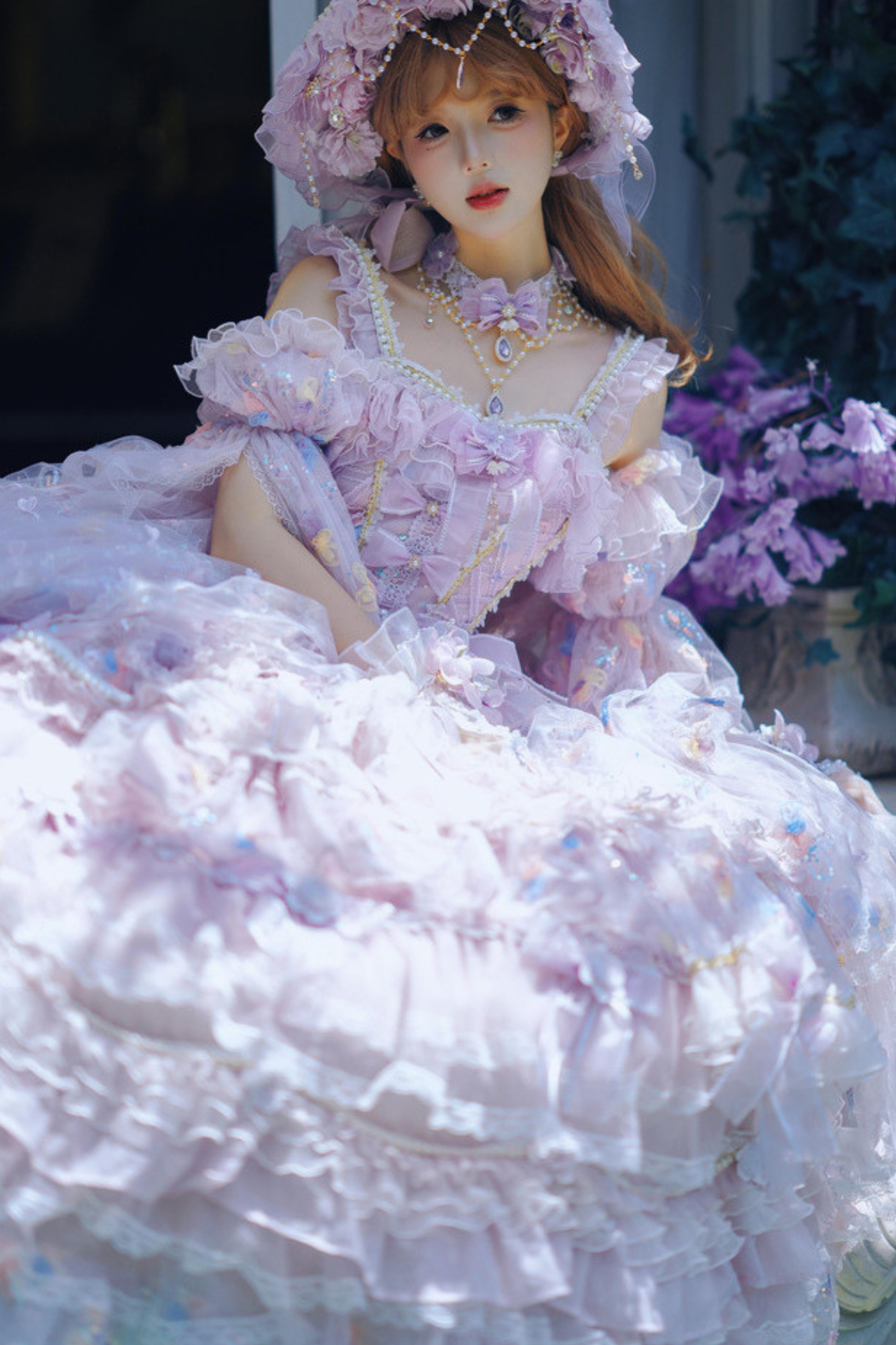 ゴージャスプリンセスロリータドレス