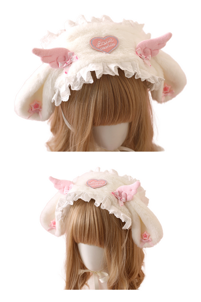 Angel Wings Bunny Headdress