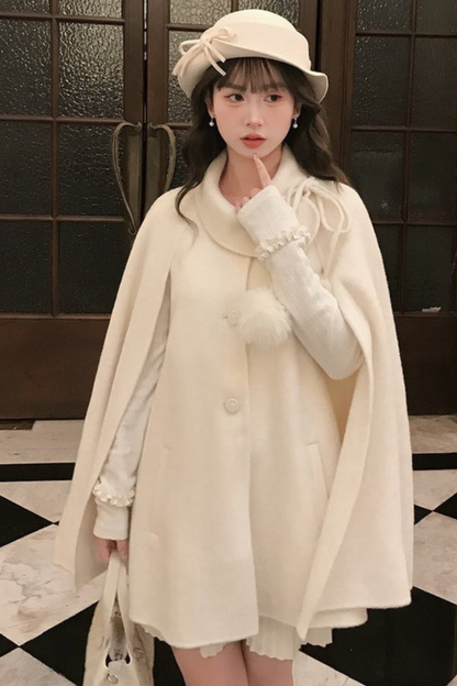 ガールスタイルケープコート