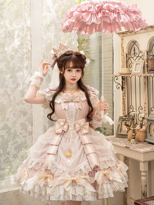 [May 14, 2012 Deadline for reservation] Lace Ribbon Princess Retro Dress