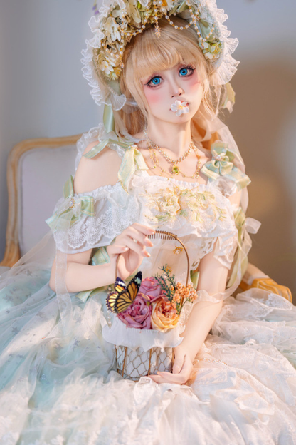 フォレストイリュージョンブライダルロリータドレス