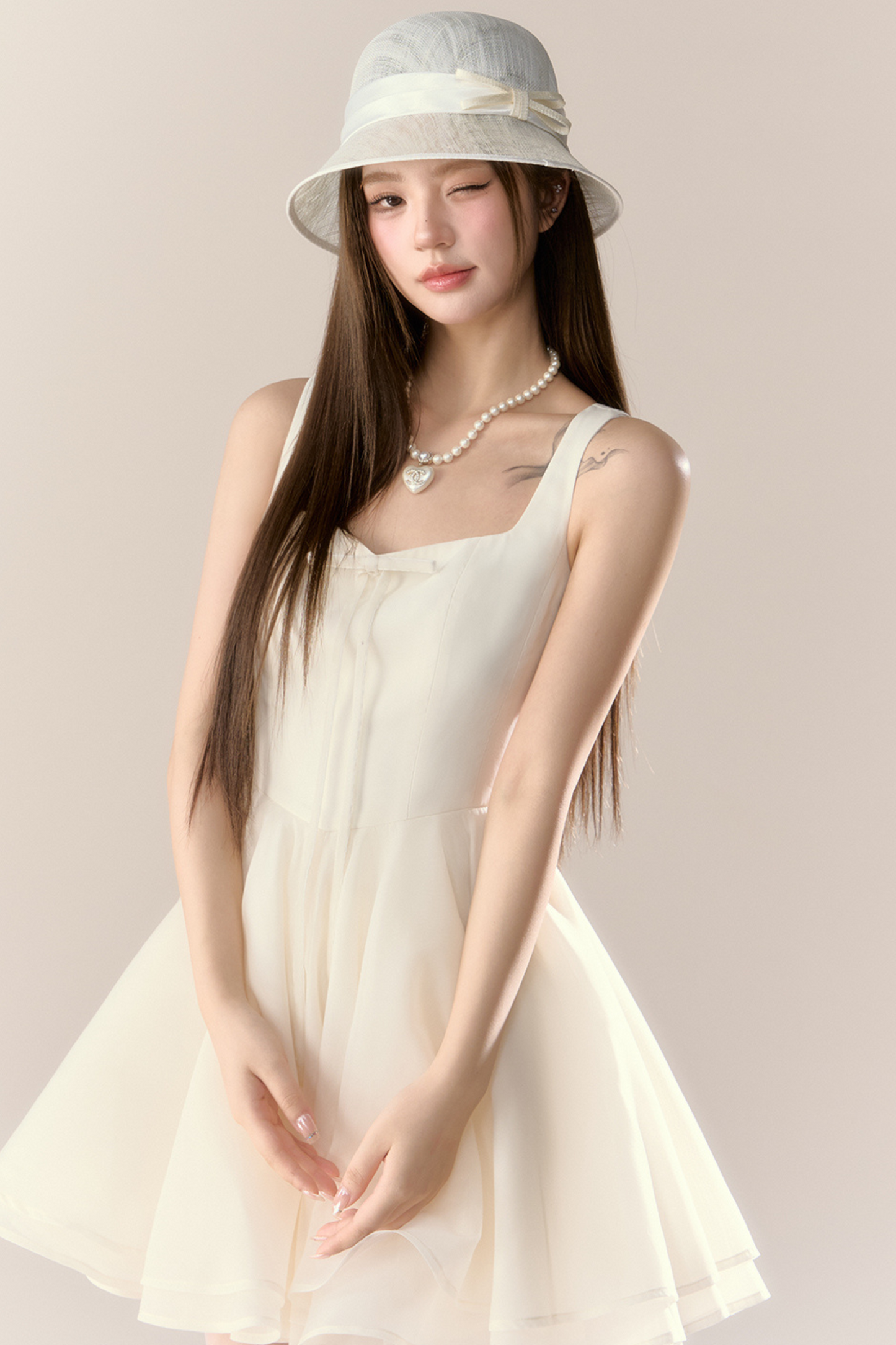 パフィーサスペンダースカート+ショール