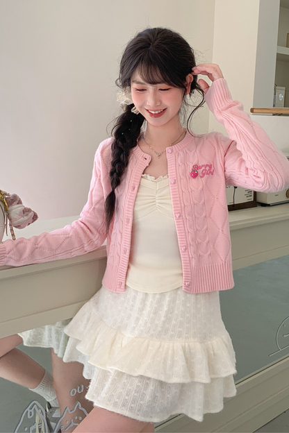 スイートガーリーニットカーディガン