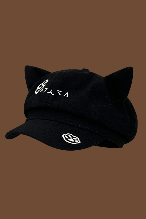 Cartoon Cat Ear Beret