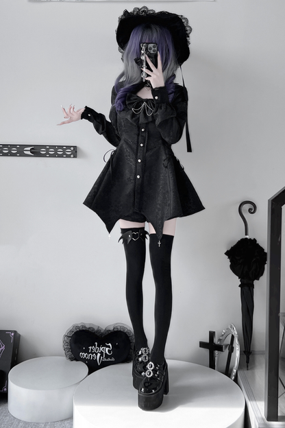 Witch Lace Dark Dress