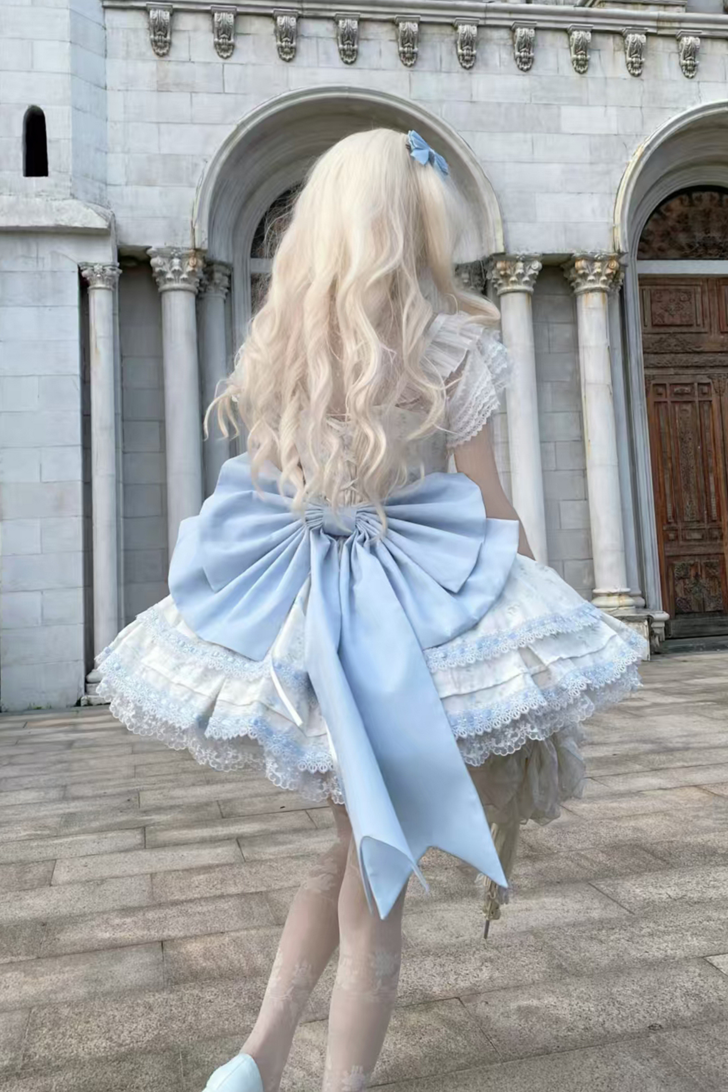 ローズスイートピュアプリンセスドレス+シアーインナー