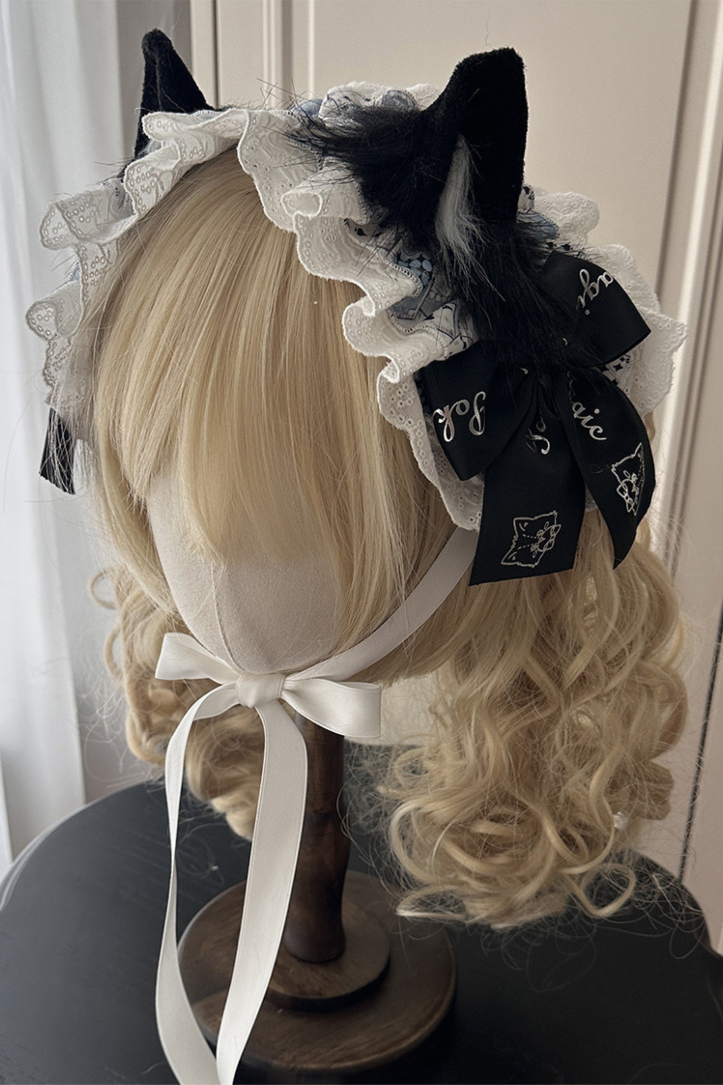 Rabbit Hole Alice Lolita Dress + JSK + Cat Hairband + Headband + Hat + Clip + Bonnet