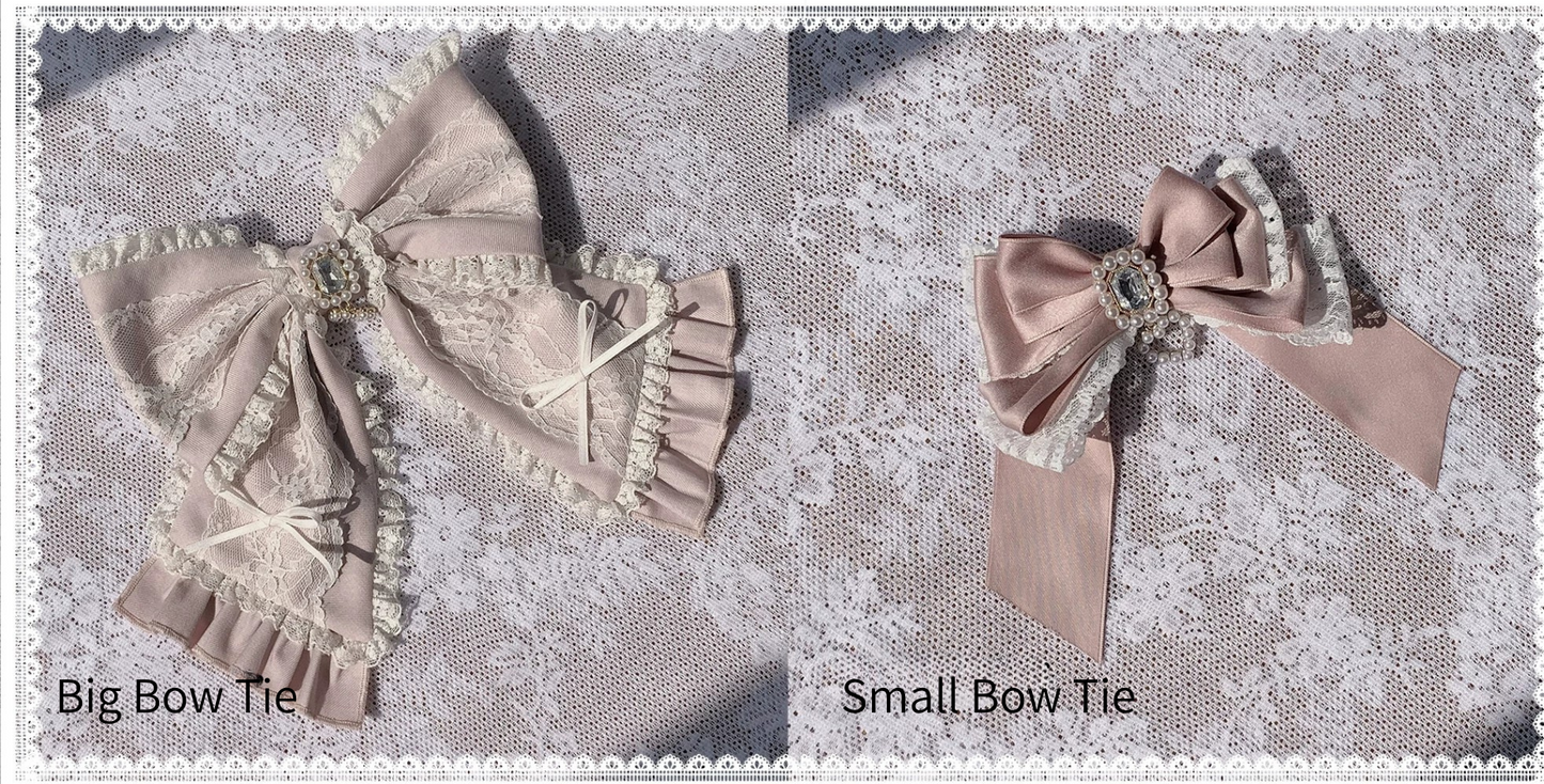 [Pre-order Deadline: April 15] Strawberry Rabbit Sailor Collar Lace Ribbon Dress Matching Set + Complete Set + Accessories