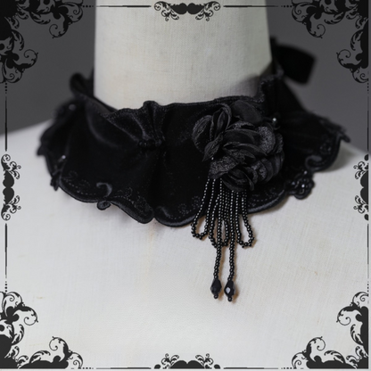 【2月13日予約締切】ナイトフォールヴェルサイユゴシックダークゴージャスロリータドレスセットアップ＋アクセサリー