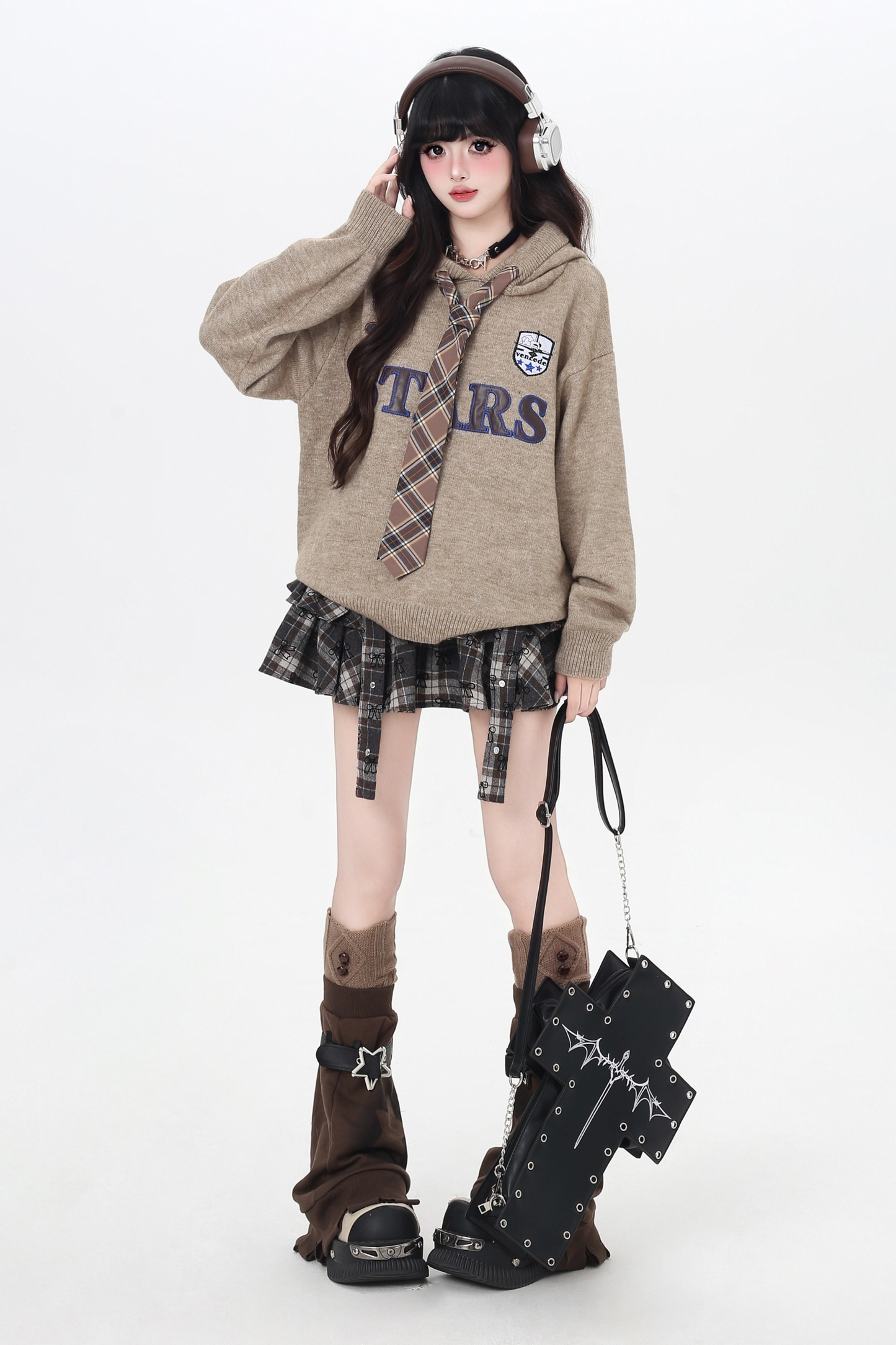 アメリカンスクールフードパーカー