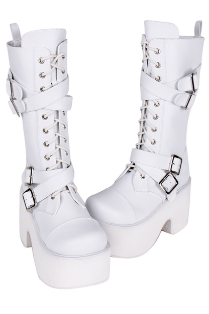 Belt Punk Midnight Boots