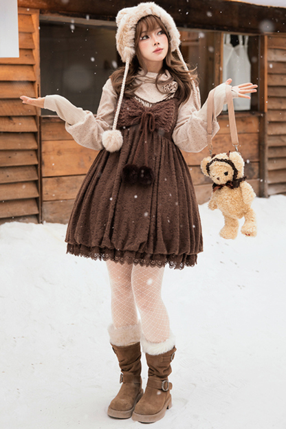 つぼみサスペンダードレス+トップス